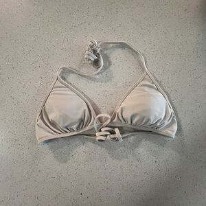 Aerie Light Gray Bikini Top
